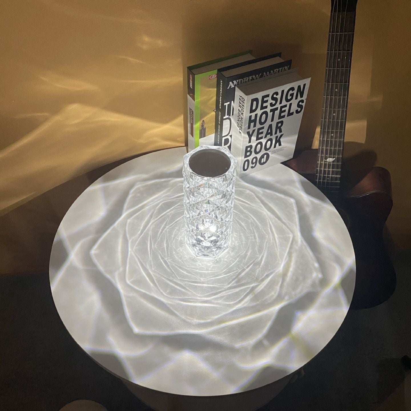 Crystal Rose Lamp