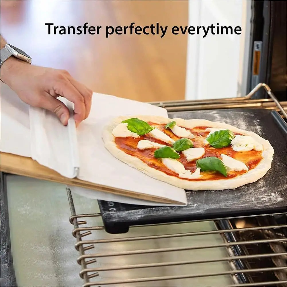 Pizza transfer shovel – sliding pizza peel