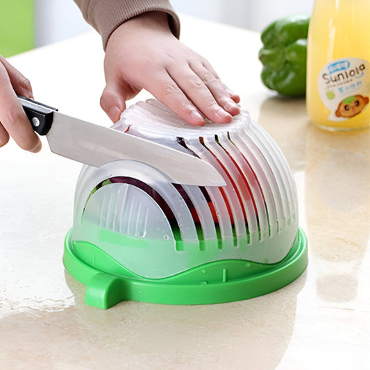 Creative Fruit and Vegetable Cutting Bowl