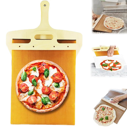 Pizza transfer shovel for homemade pizza